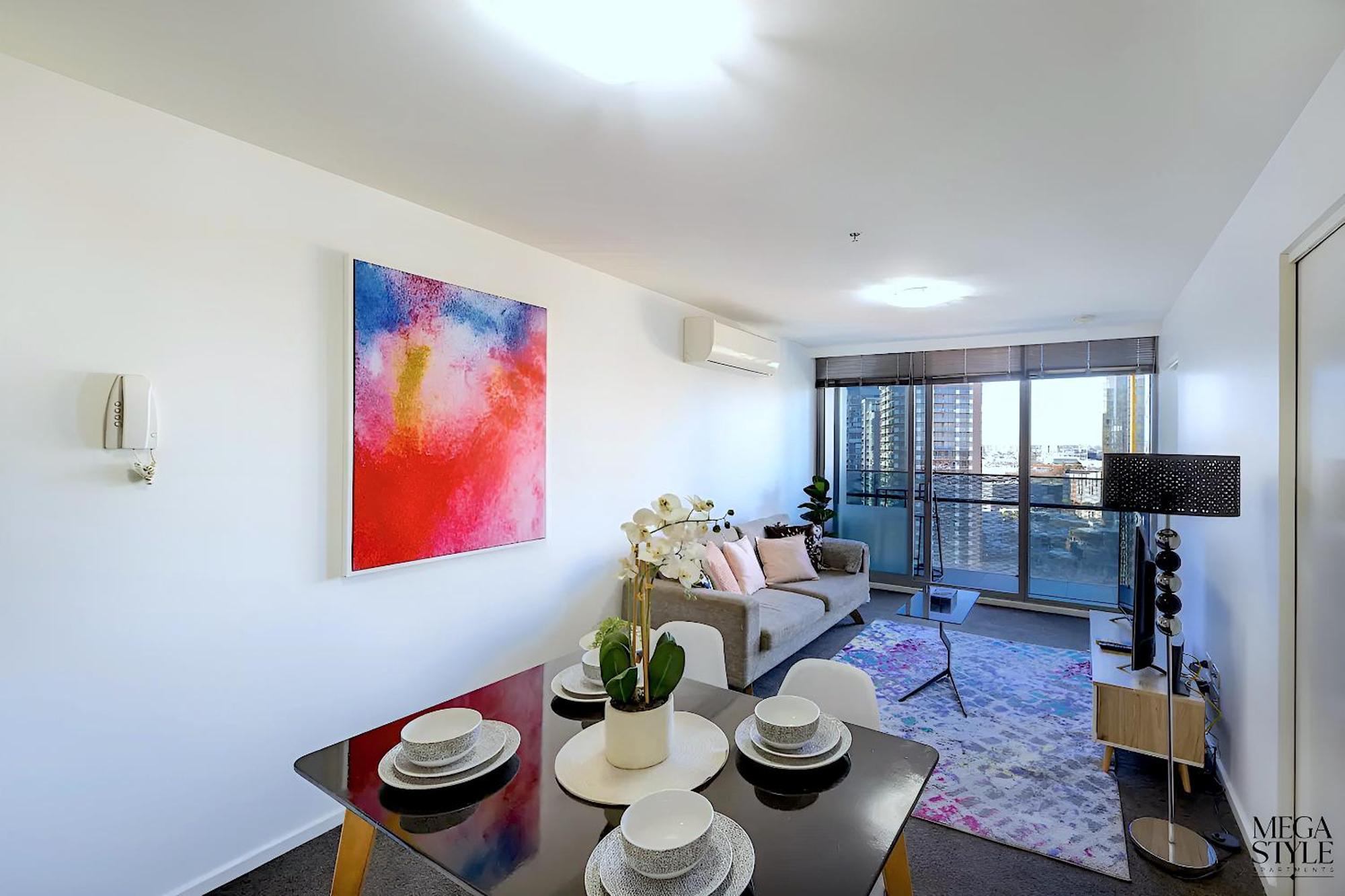 Mega Style Apartments Mainpoint Мельбурн Номер фото