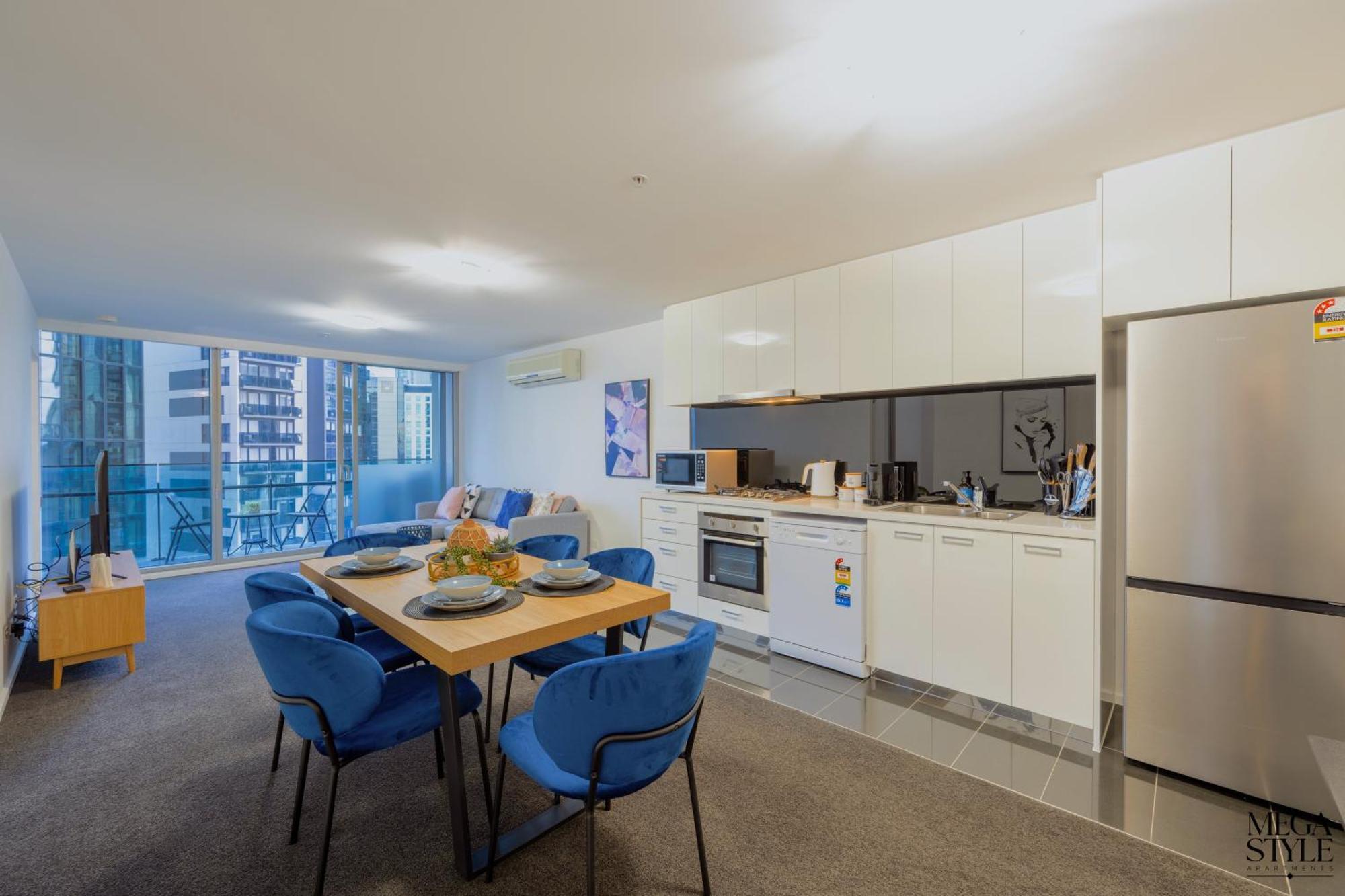 Mega Style Apartments Mainpoint Мельбурн Номер фото